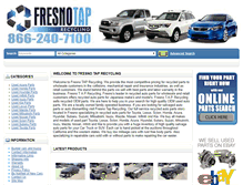 Tablet Screenshot of fresno-taprecycling.com